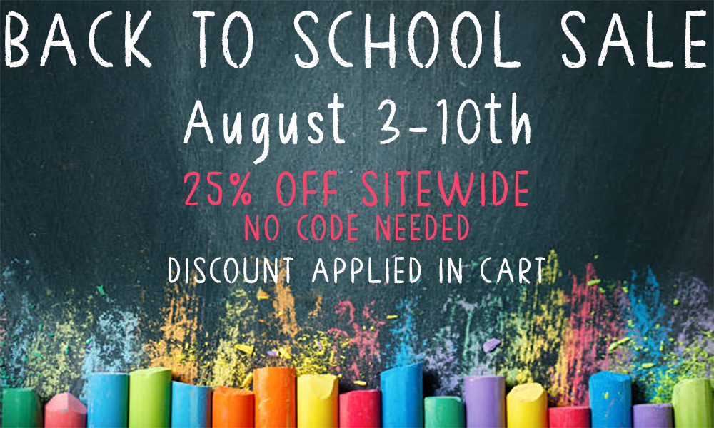 back to school sale