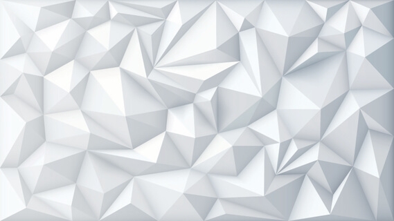 3D White Polygons