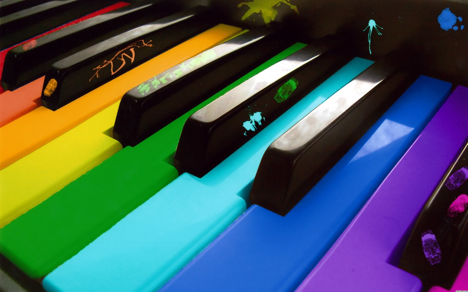 Colorful Piano