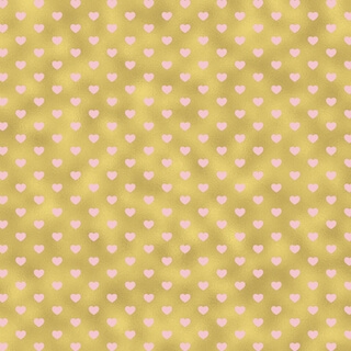 Gold Light Pink Hearts