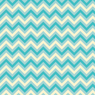 Green Zagging Chevron