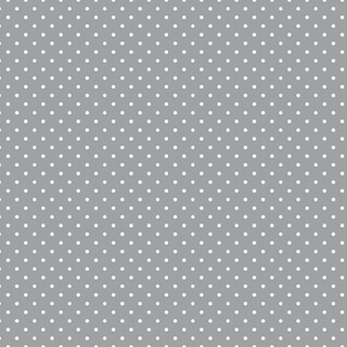 Grey Polka Dot