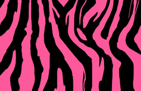Pink Zebra Stripes