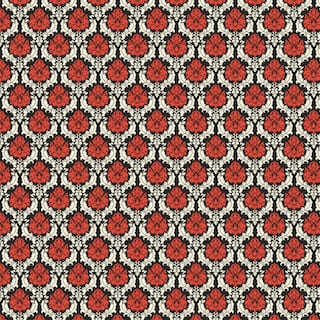 Red And Black Bloom
