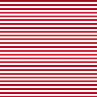 Red and White Horizontal Stripes