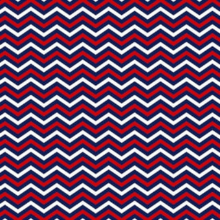 Red White And Blue Chevron