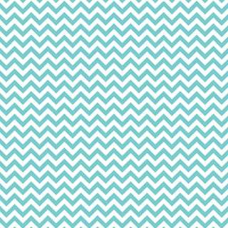 Teal And White Chevron