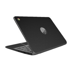 HP Chromebook 11 V010NR BLACK CARBON FIBER Laptop Skin