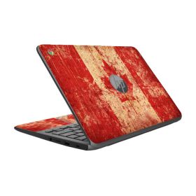 HP Chromebook 11 V010NR CANADIAN FLAG Laptop Skin