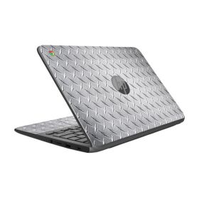 HP Chromebook 11 V010NR DIAMOND PLATE Laptop Skin