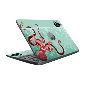HP Chromebook 11 V010NR KRACKEN ATTACK Laptop Skin