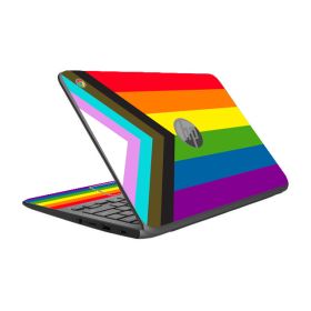 HP Chromebook 11 V010NR PROGRESSIVE PRIDE FLAG Laptop Skin