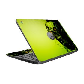 HP Chromebook 11 V010NR ZOMBIE FACE Laptop Skin