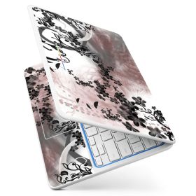 HP Chromebook 11 1101 FLOWERS AND UMBRELLAS Laptop Skin