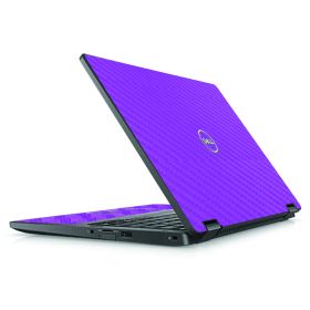 Dell Latitude 5300 / 5310 2 in 1 PURPLE CARBON FIBER Laptop Skin