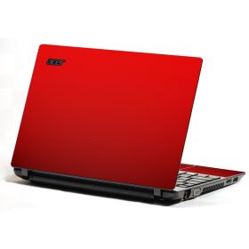 Acer Aspire One AO756-2840 RED CARBON FIBER Laptop Skin