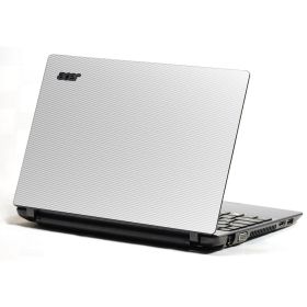 Acer Aspire One AO756-2840 WHITE CARBON FIBER Laptop Skin
