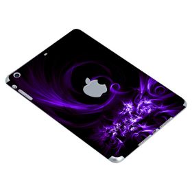 Apple iPad Mini 3RD Gen. (Wifi) A1599  PURPLE SPIRAL Laptop Skin