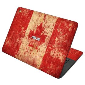 Asus Chromebook C300S CANADIAN FLAG Laptop Skin