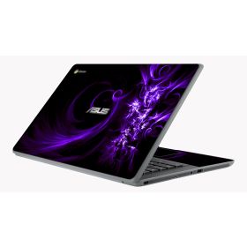 Asus Chromebook C403 PURPLE SPIRAL Laptop Skin