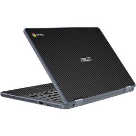 Asus Chromebook C213SA BLACK CARBON FIBER Laptop Skin