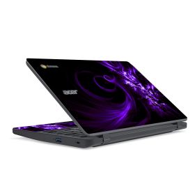 Acer Chromebook CB3-431 PURPLE SPIRAL Laptop Skin