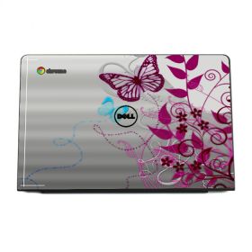 Dell Chromebook 11 CB1C13 ABSTRACT GARDEN Laptop Skin