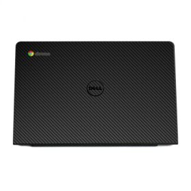 Dell Chromebook 11 CB1C13 BLACK CARBON FIBER Laptop Skin