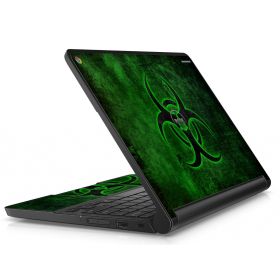 Dell Chromebook 11 3180 GREEN BIOHAZARD Laptop Skin