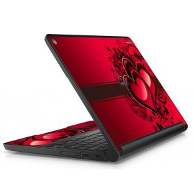 Dell Chromebook 11 3180 LOVE HEARTS Laptop Skin