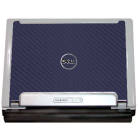 Dell Inspiron 700M/ 710M  BLUE CARBON FIBER Laptop Skin
