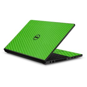 Dell Latitude 3590 GREEN CARBON FIBER Laptop Skin
