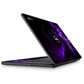 Dell Chromebook 11 3400 PURPLE SPIRAL Laptop Skin