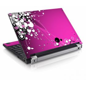 Pink Flowers Dell E4200 Laptop Skin