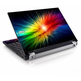Rainbow Burst Dell E4300 Laptop Skin