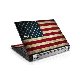 American Flag Dell E4300 Laptop Skin