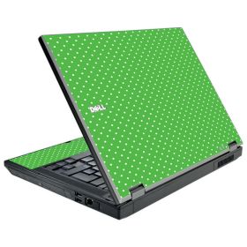 Kelly Green Polka Dell E5410 Laptop Skin
