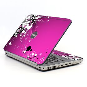 Pink Flowers Dell E5420 Laptop Skin