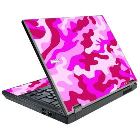 Pink Camo Dell E5500 Laptop Skin