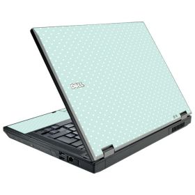 Light Blue Polka Dell E5510 Laptop Skin