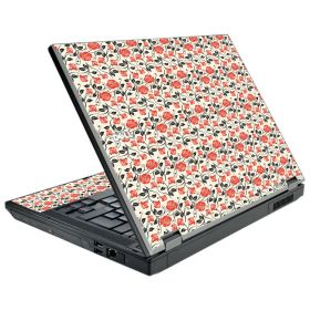 Pink Black Roses Dell E5510 Laptop Skin