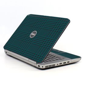 Green Flannel Dell E5520 Laptop Skin