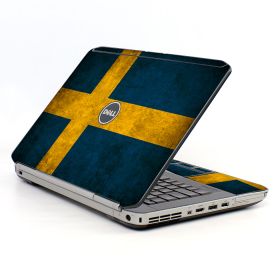 Swedish Flag Dell E5520 Laptop Skin