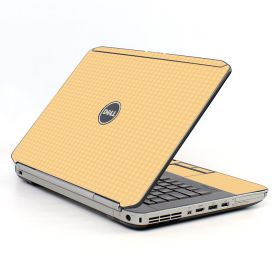 Warm Gingham Dell E5520 Laptop Skin