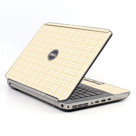 Warm Plaid Dell E5520 Laptop Skin