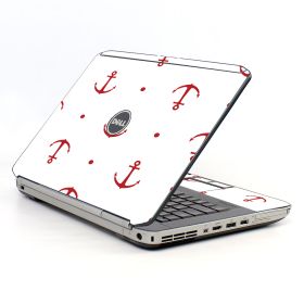 Red Anchors Dell E5530 Laptop Skin