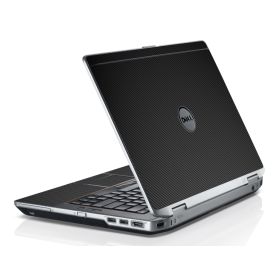 Black Carbon Fiber Dell E6320 Laptop Skin