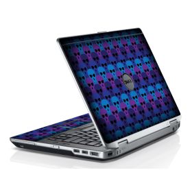 Blue Skulls Dell E6330 Laptop Skin