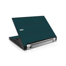 Green Flannel Dell E6400 Laptop Skin