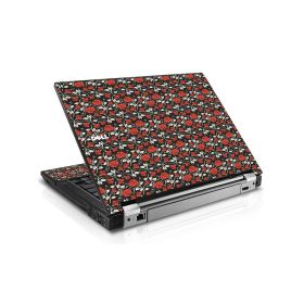 Black Red Roses Dell E6410 Laptop Skin